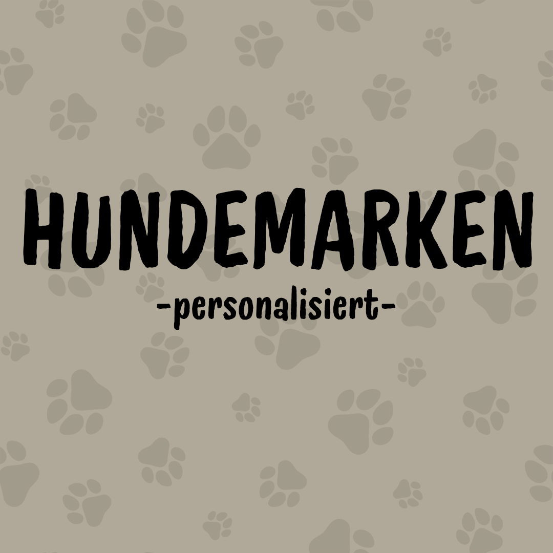 Hundemarken mit Herz – individuell & langlebig