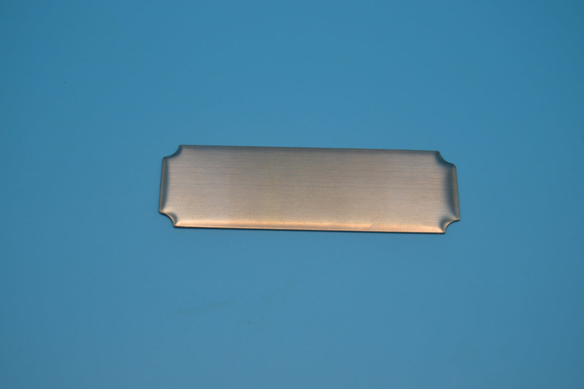 Aluminium Schild mit Gravur – Briefkasten & Hinweisschild