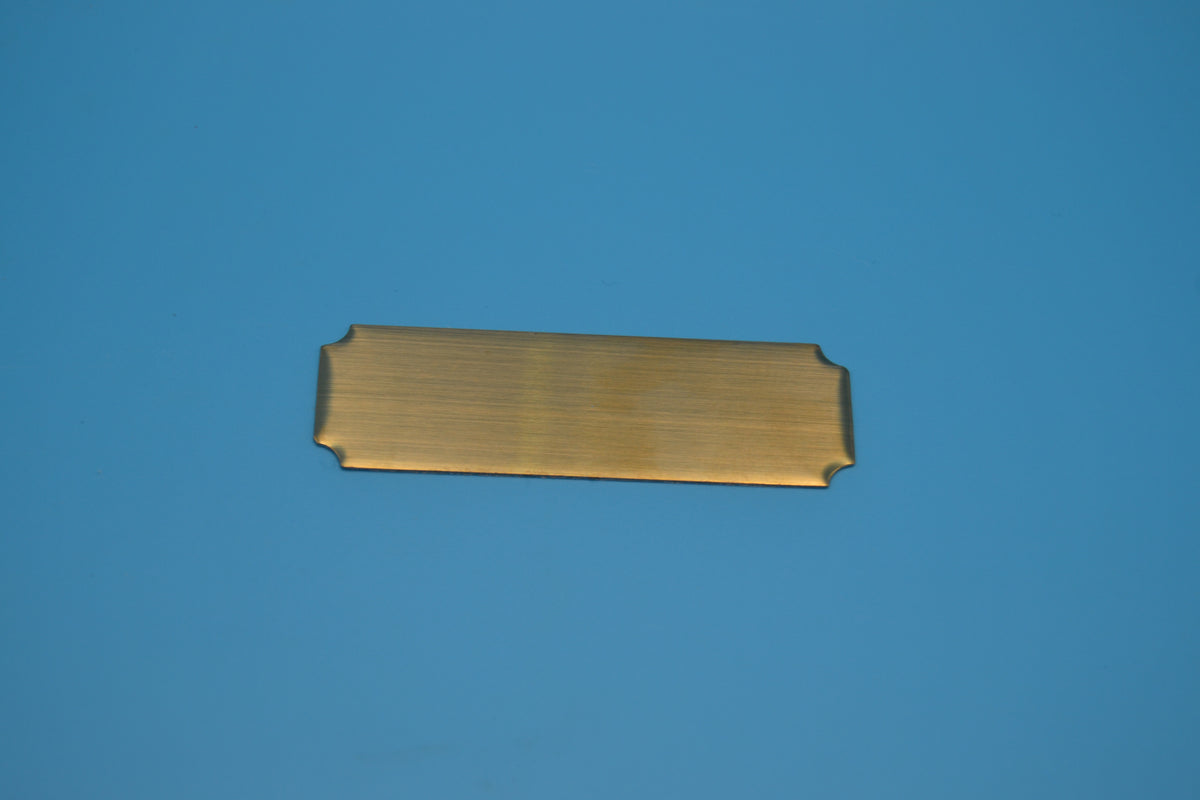 Aluminium Schild mit Gravur – Briefkasten & Hinweisschild