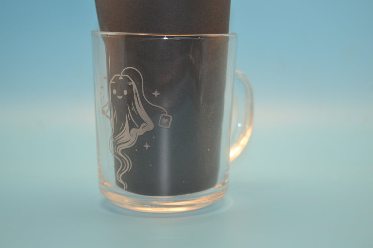 Glastasse – Teebeutel-Geist