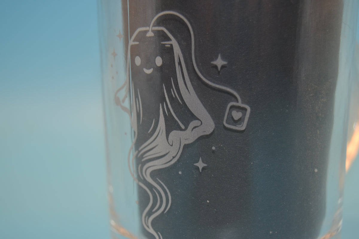 Glastasse – Teebeutel-Geist