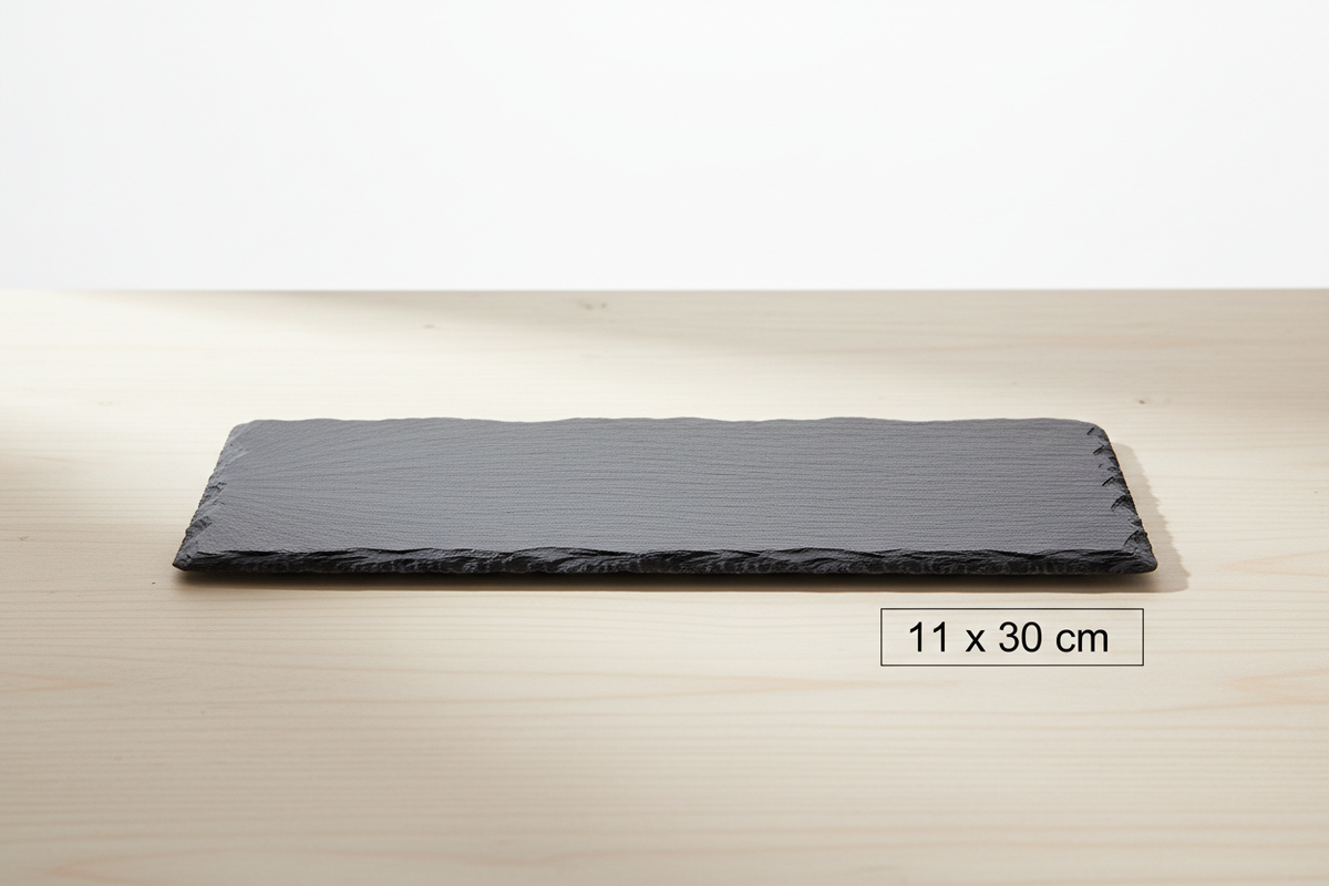 Schieferplatte 11x30cm